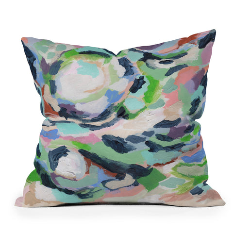 Laura Fedorowicz Grace Laced Outdoor Throw Pillow