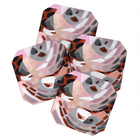 Laura Fedorowicz Gratitude Miss Coaster Set