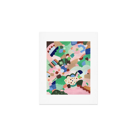 Laura Fedorowicz Happy Shapes Art Print