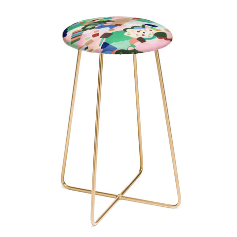 Laura Fedorowicz Happy Shapes Counter Stool