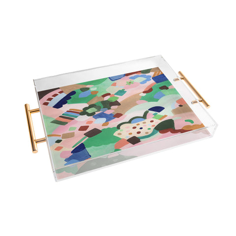 Laura Fedorowicz Happy Shapes Acrylic Tray