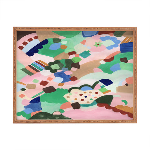 Laura Fedorowicz Happy Shapes Rectangular Tray