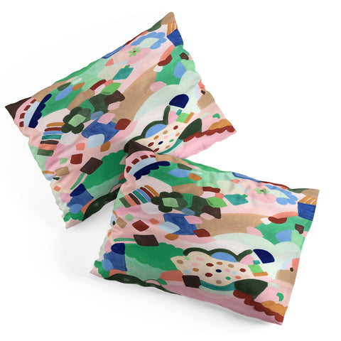 Laura Fedorowicz Happy Shapes Pillow Shams