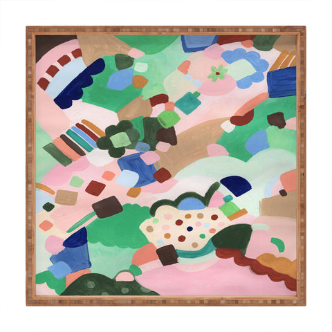 Laura Fedorowicz Happy Shapes Square Tray