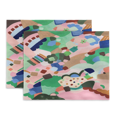 Laura Fedorowicz Happy Shapes Placemat