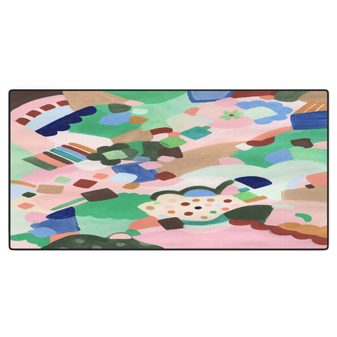 Laura Fedorowicz Happy Shapes Desk Mat