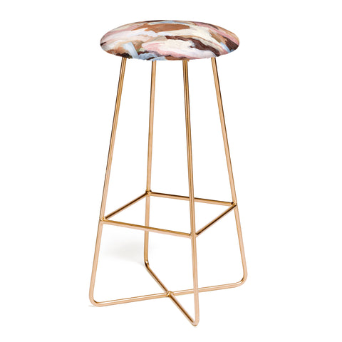 Laura Fedorowicz Homebody Abstract Bar Stool