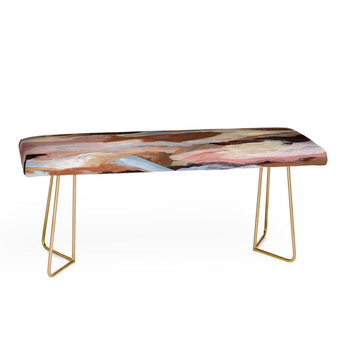 Laura Fedorowicz Homebody Abstract Bench
