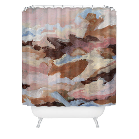 Laura Fedorowicz Homebody Abstract Shower Curtain