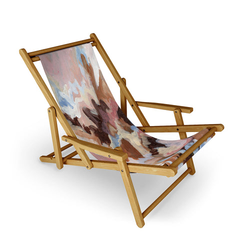 Laura Fedorowicz Homebody Abstract Sling Chair