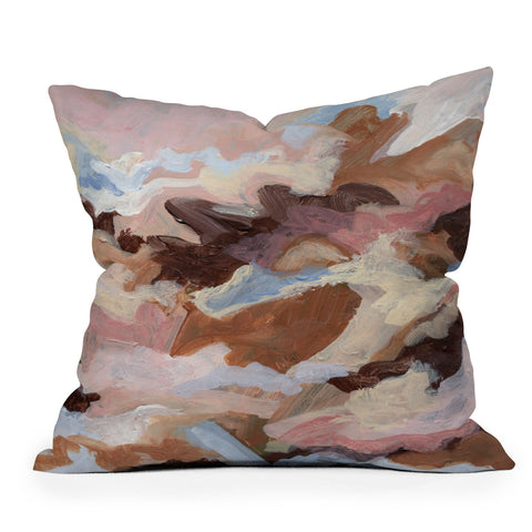 Laura Fedorowicz Homebody Abstract Throw Pillow