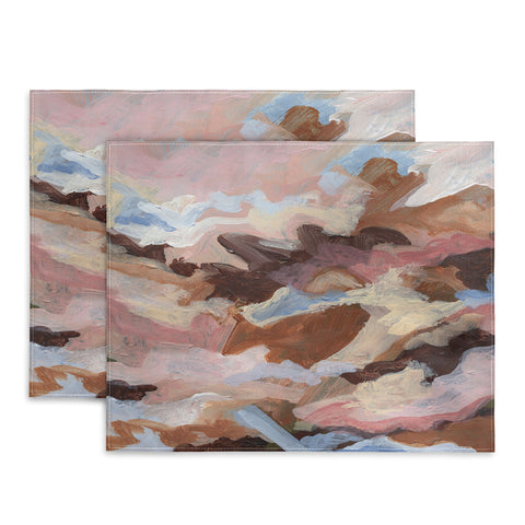Laura Fedorowicz Homebody Abstract Placemat