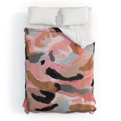 Laura Fedorowicz Honey Bees Duvet Cover