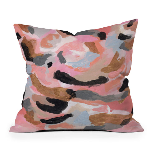 Laura Fedorowicz Honey Bees Outdoor Throw Pillow