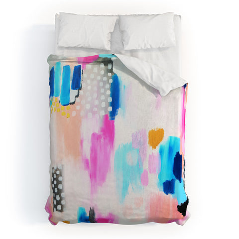 Laura Fedorowicz Its Wild and Free Duvet Cover