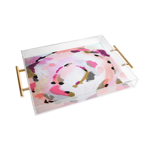 Laura Fedorowicz Lipstick Abstract Acrylic Tray