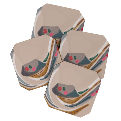 Laura Fedorowicz Miley Coaster Set