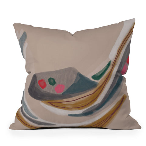 Laura Fedorowicz Miley Outdoor Throw Pillow