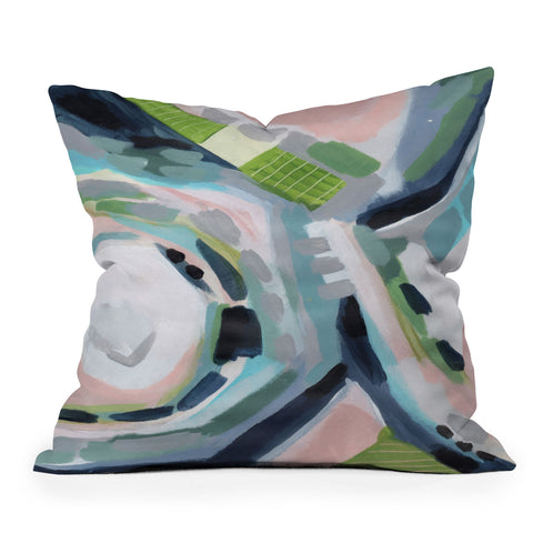 Laura Fedorowicz Momentarily Wise Outdoor Throw Pillow
