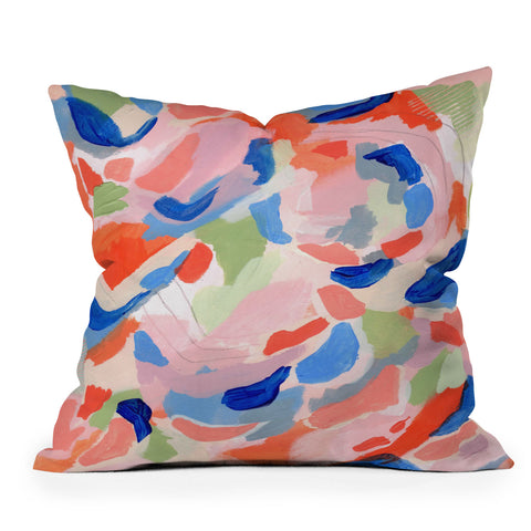 Laura Fedorowicz Orchard Breeze Outdoor Throw Pillow