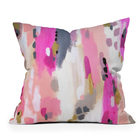 Laura Fedorowicz Party Pattern Outdoor Throw Pillow