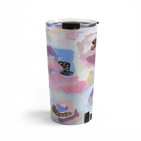 Laura Fedorowicz Pastel Sunglasses Travel Mug