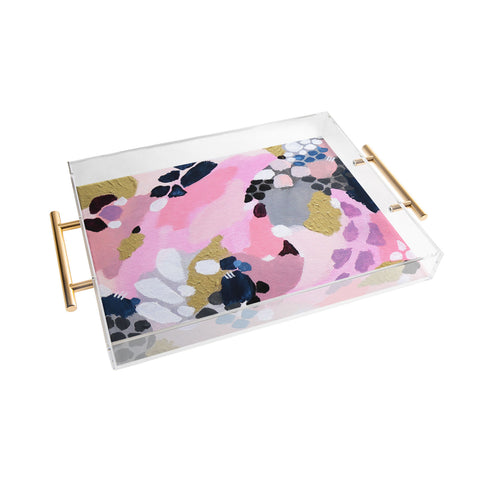 Laura Fedorowicz Pink Cloud Acrylic Tray
