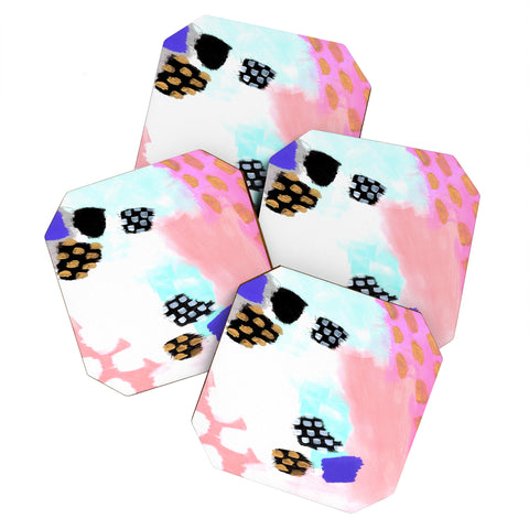 Laura Fedorowicz Polka Dance Coaster Set