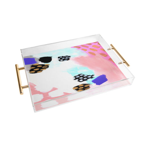Laura Fedorowicz Polka Dance Acrylic Tray