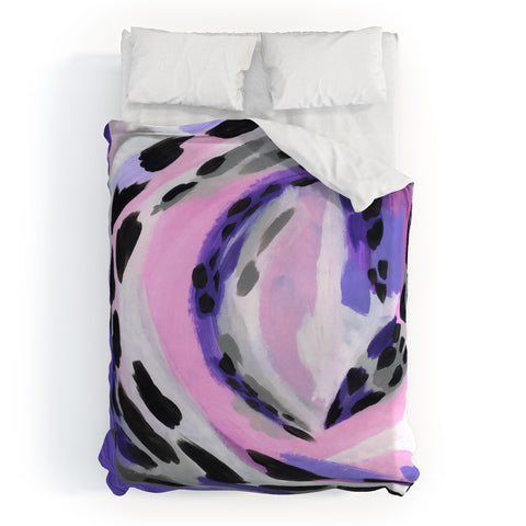 Laura Fedorowicz Pop Print Duvet Cover