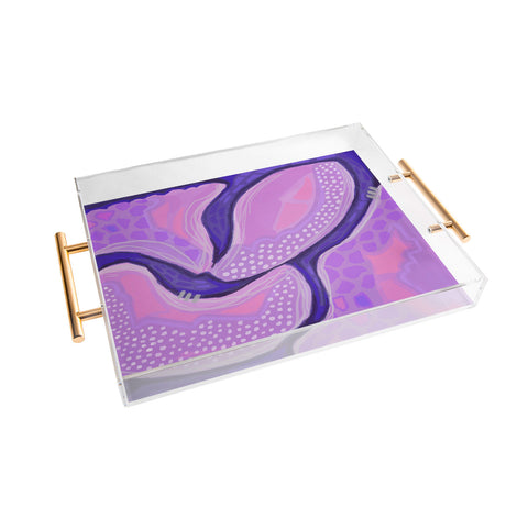 Laura Fedorowicz Posey Acrylic Tray