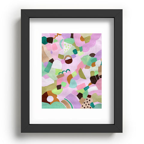 Laura Fedorowicz Purple Heart Sunnies Recessed Framing Rectangle