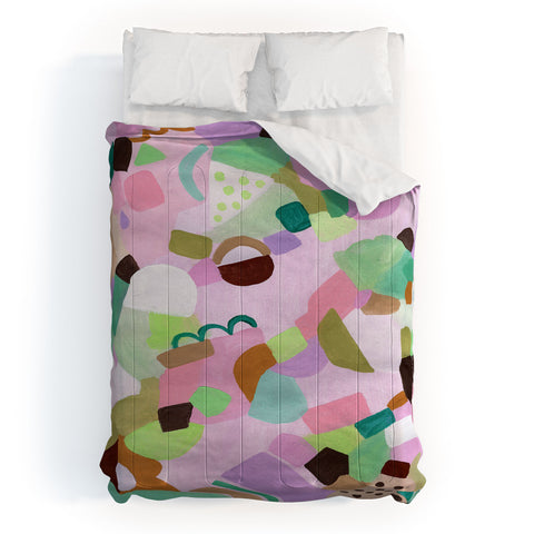 Laura Fedorowicz Purple Heart Sunnies Comforter