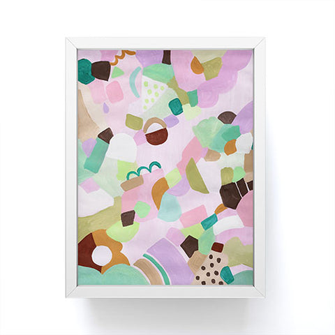 Laura Fedorowicz Purple Heart Sunnies Framed Mini Art Print