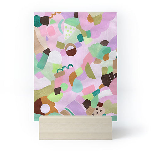 Laura Fedorowicz Purple Heart Sunnies Mini Art Print