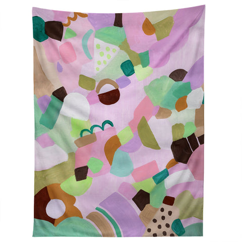 Laura Fedorowicz Purple Heart Sunnies Tapestry