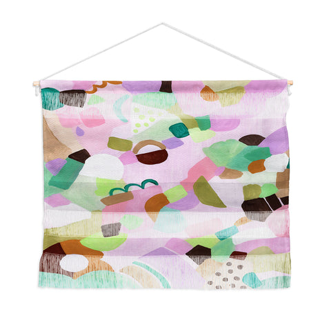 Laura Fedorowicz Purple Heart Sunnies Wall Hanging Landscape