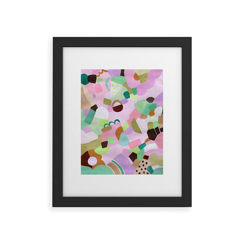 Laura Fedorowicz Purple Heart Sunnies Framed Art Print