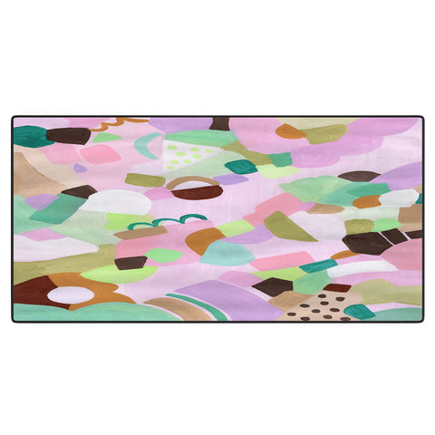 Laura Fedorowicz Purple Heart Sunnies Desk Mat