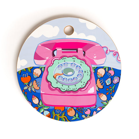 Laura Fedorowicz Ring Ring Cutting Board Round