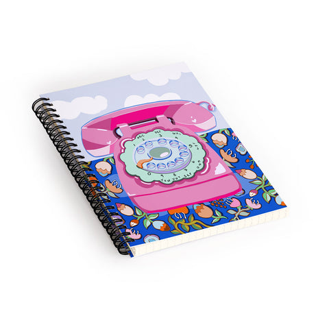 Laura Fedorowicz Ring Ring Spiral Notebook
