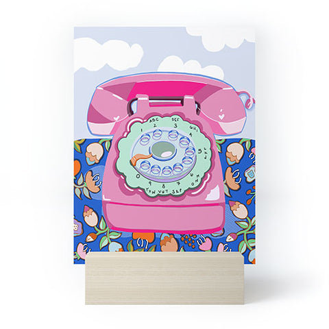 Laura Fedorowicz Ring Ring Mini Art Print