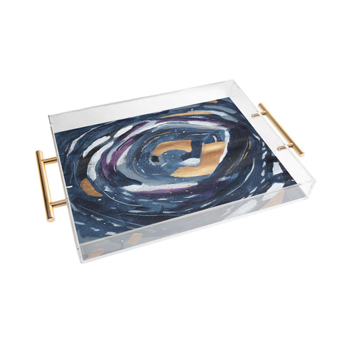 Laura Fedorowicz Said Softly Acrylic Tray