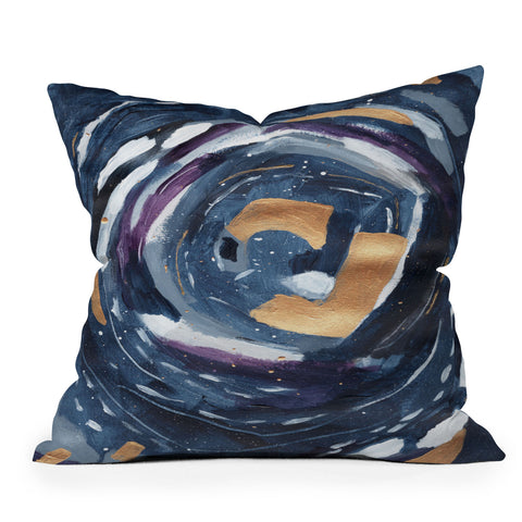 Laura Fedorowicz Said Softly Outdoor Throw Pillow