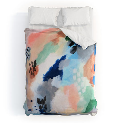 Laura Fedorowicz Seasons Abstract Duvet Cover