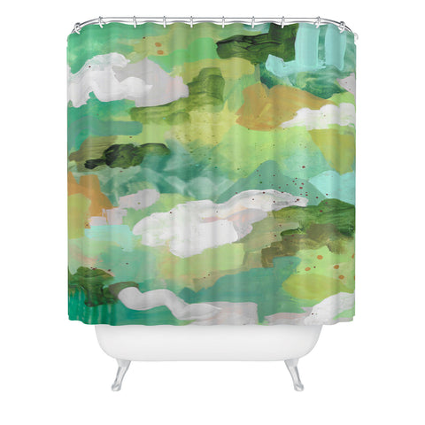 Laura Fedorowicz Small Steps Everyday Shower Curtain