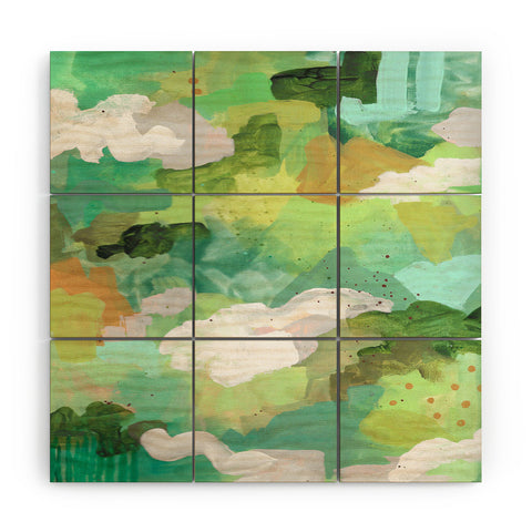 Laura Fedorowicz Small Steps Everyday Wood Wall Mural