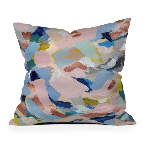 Laura Fedorowicz Tiny Flutters Outdoor Throw Pillow