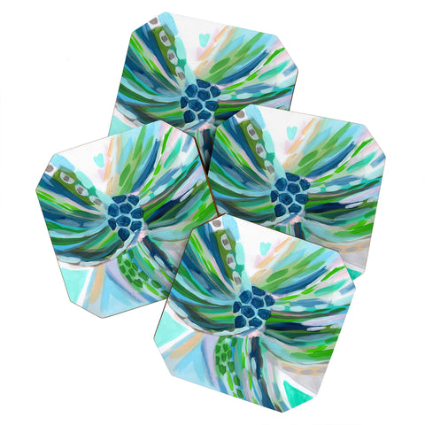 Laura Fedorowicz Tuesday Rain Coaster Set