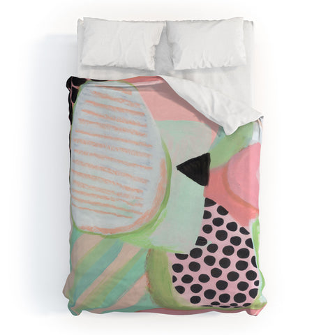 Laura Fedorowicz Up From Here Duvet Cover